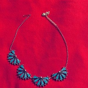 Beautiful  silver tone  necklace